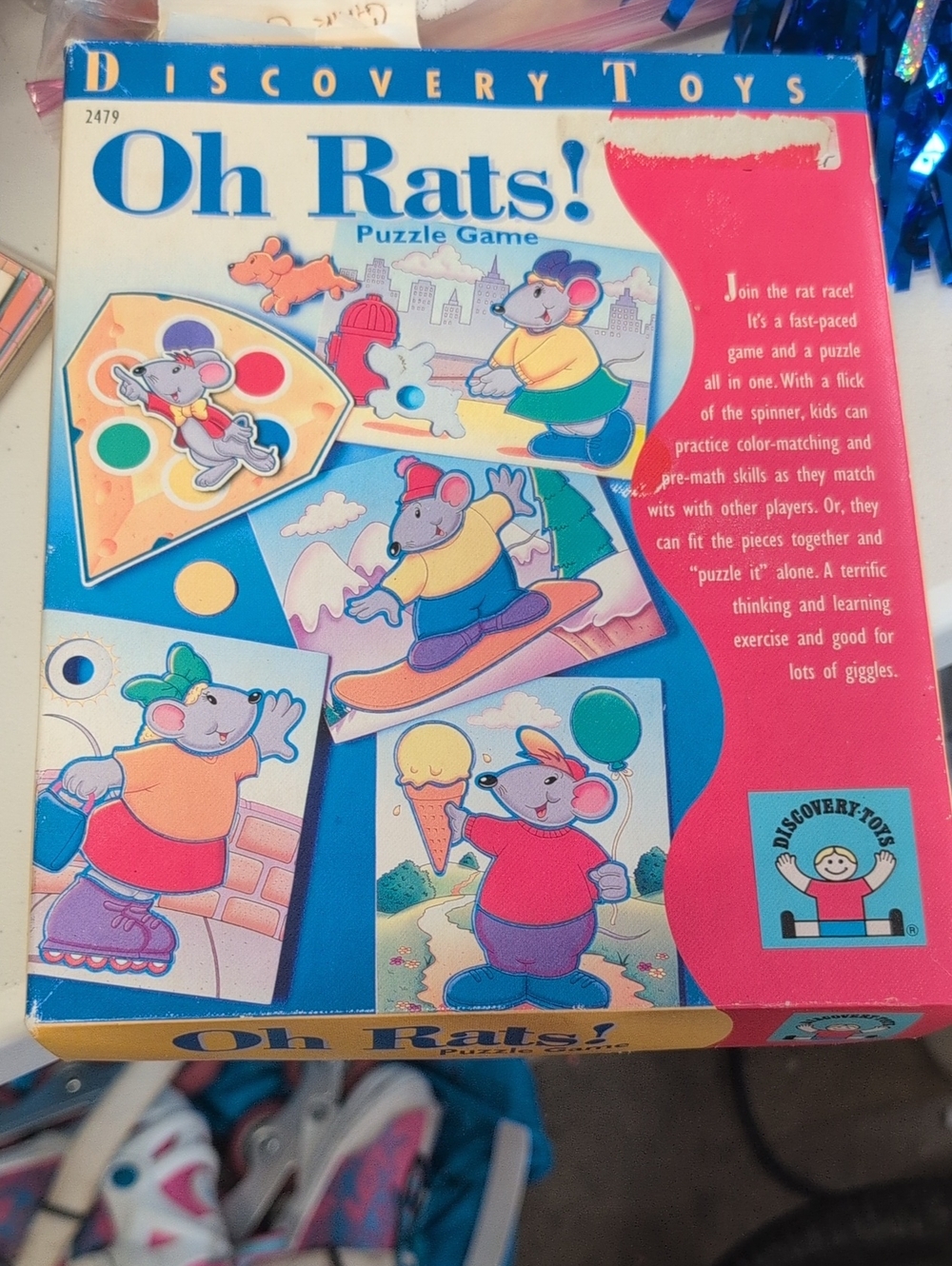 Discovery Oh Rats! Puzzle Game